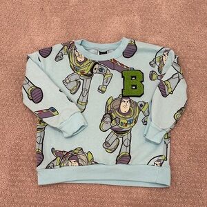 Disney Toy Story Buzz Lightyear Sweatshirt, Size 4T, Unisex